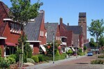 De Schultingastraat met de kerk: Groninger Amsterdamse School!
<br/>
Gert-Jan Lobbes, 2016